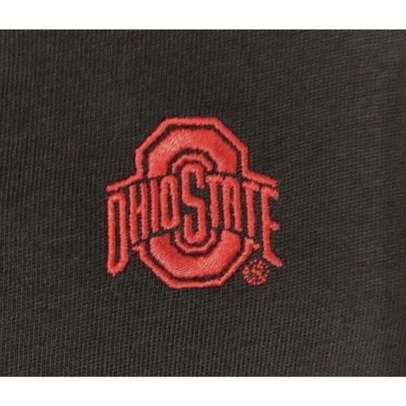 Ohio State Buckeyes Nike Long Sleeve Polo Shirt Rugby Jersey Mens Large NEW - Picture 3 of 11